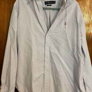 Ralph Lauren Classic Fit Striped Oxford Shirt